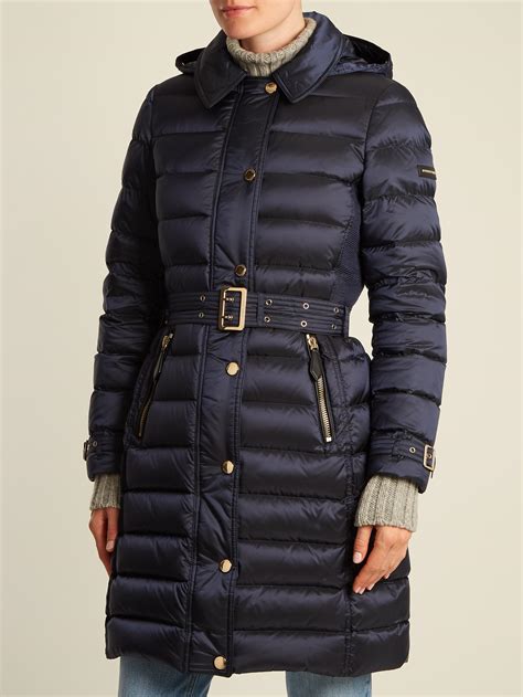 burberry quilted fur trim parka|burberry coats for women.